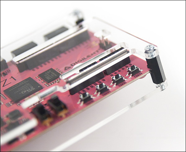 Digilent 240-113 Plexiglass Cover for use with PYNQ-Z1 Board