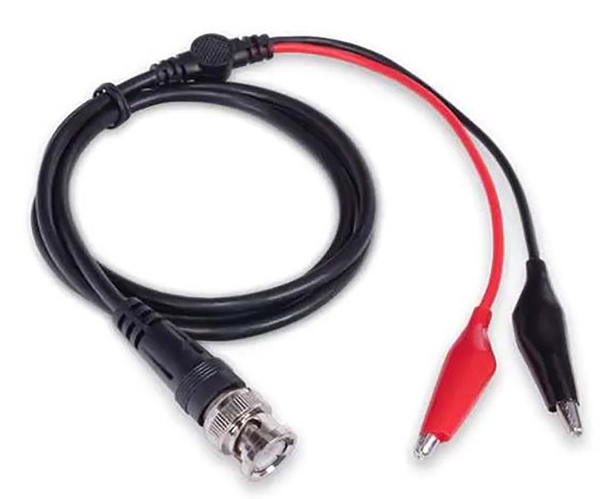 Digilent BNC Test Lead, Black, Red, 39.4 m Lead Length