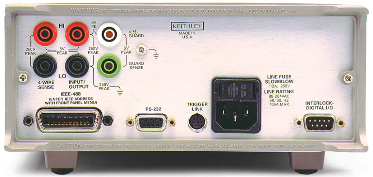 2400 Keithley  Series Source Meter, ±200 mV to ±200 V, ±1 μA to ±1 A, 20W Output