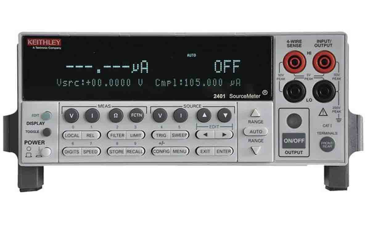 Keithley 2400 Series Source Meter, ±200 mV to ±20 V, ±1 μA to ±1 A, 20W Output