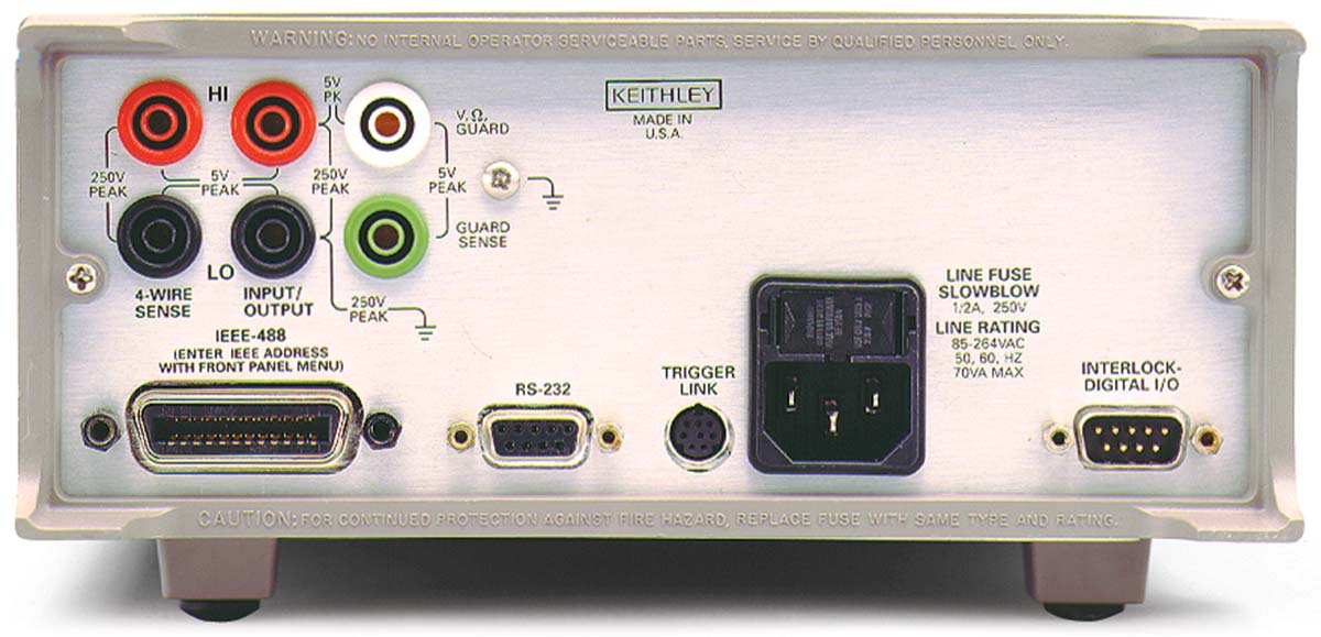 2401 Keithley 2400 Series Source Meter, ±200 mV to ±20 V, ±1 μA to ±1 A, 20W Output