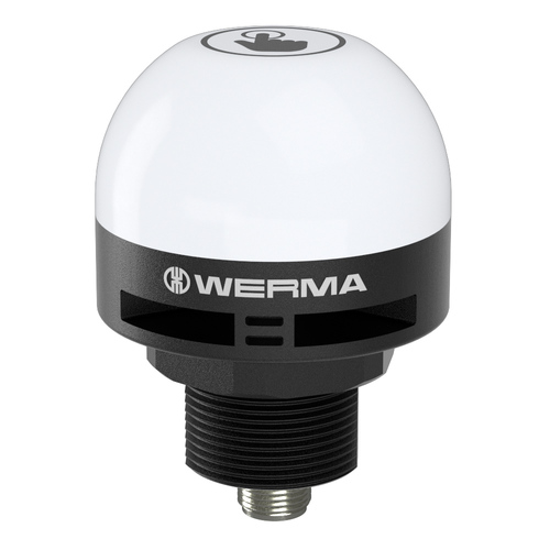 Werma MC55 Series Multicolour Beacon-Sounder Combination, IP69K, IP65 24V Built-In 85 dB @ 1m