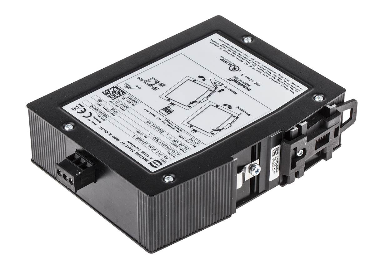 24034160010 HARTING Unmanaged 16 Port Ethernet Switch