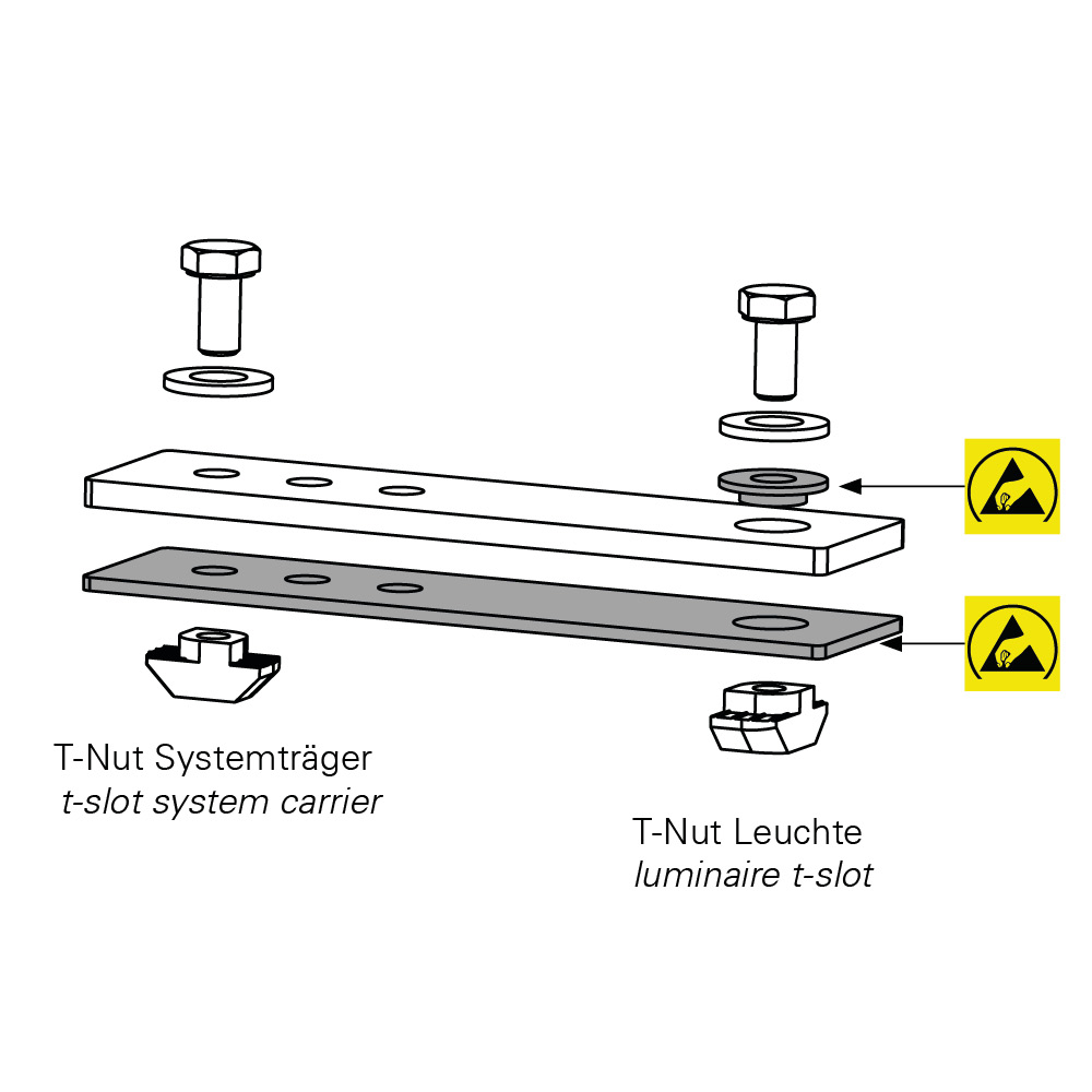 240400-01 LED2WORK LED Machine Light, 12 mm