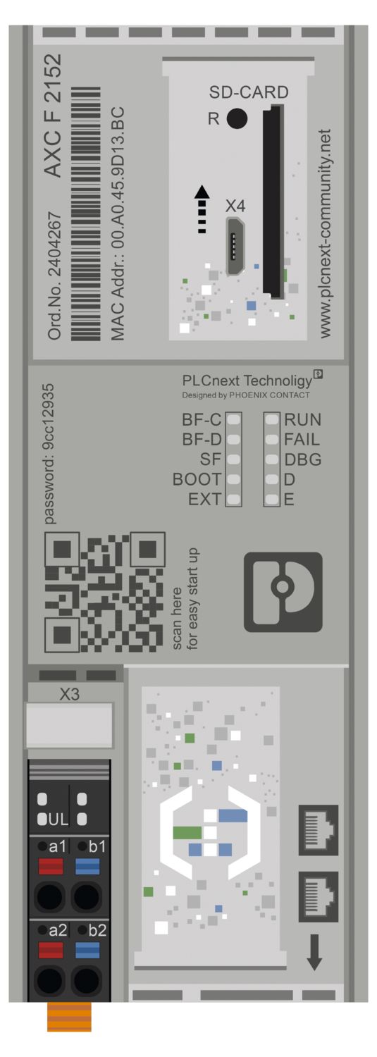 2404267 Phoenix Contact AXC F 2152 Series Controller