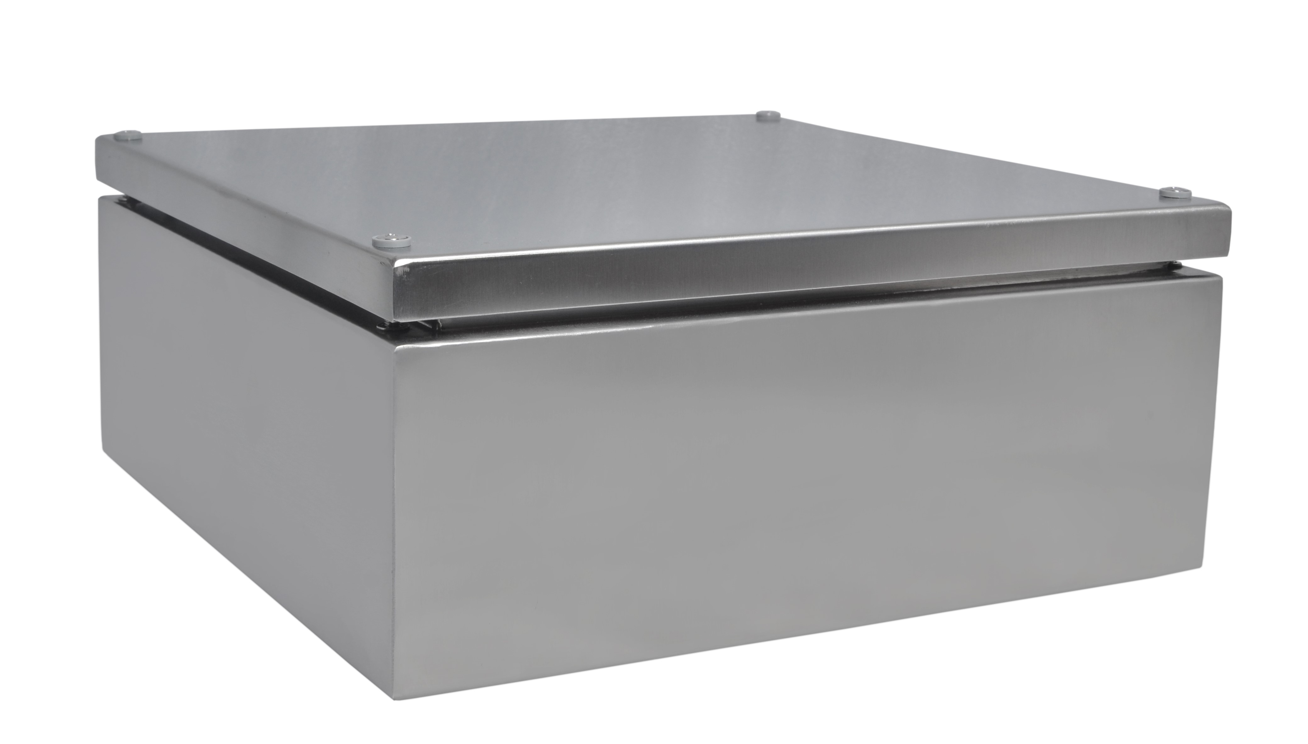 RS PRO SSJ Series 304 Stainless Steel Enclosure, IP66, 300 mm x 300 mm x 121 mm