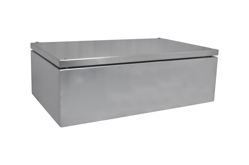 RS PRO SSJ Series 304 Stainless Steel Enclosure, IP66, 500 mm x 300 mm x 161 mm