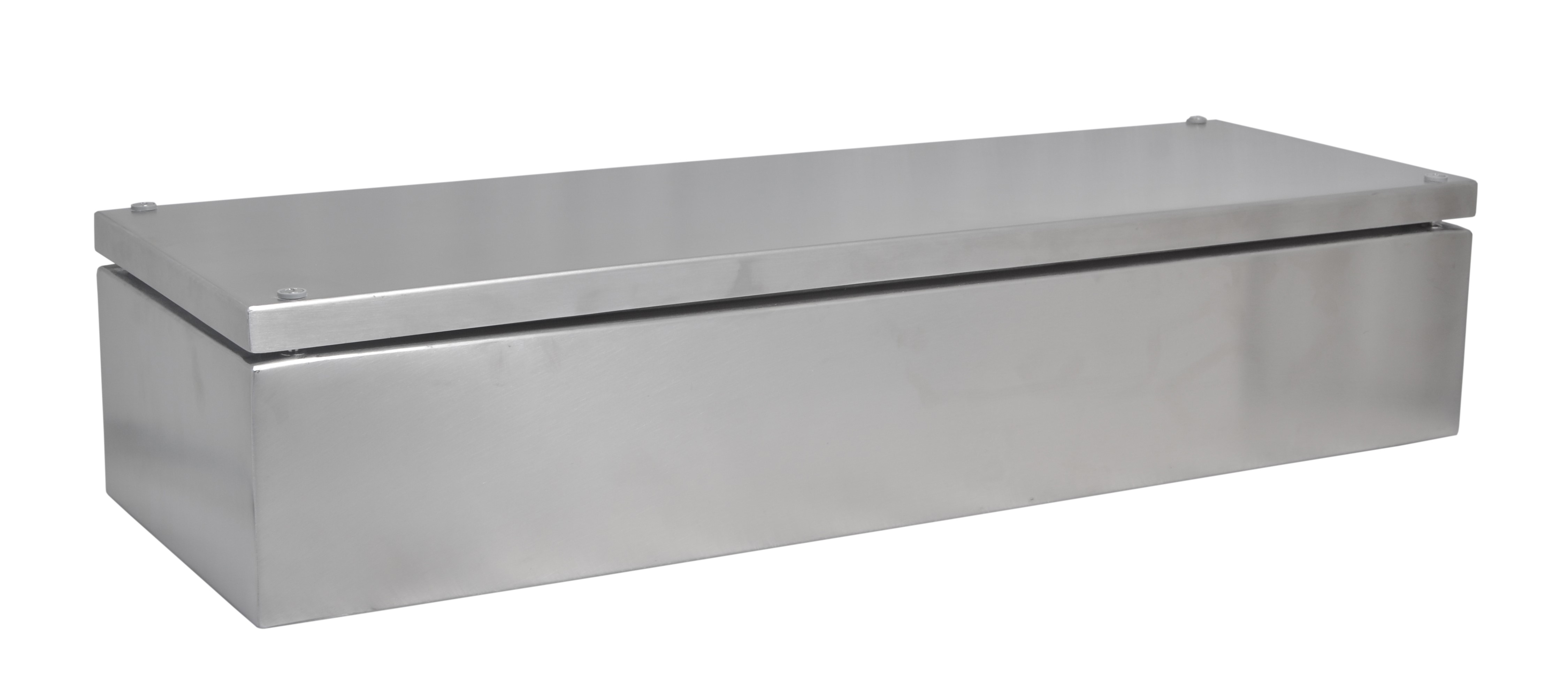 RS PRO SSJ Series 304 Stainless Steel Enclosure, IP66, 600 mm x 200 mm x 121 mm