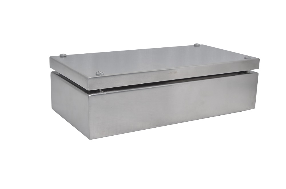 RS PRO SSJ Series 304 Stainless Steel Enclosure, IP66, 300 mm x 150 mm x 81 mm