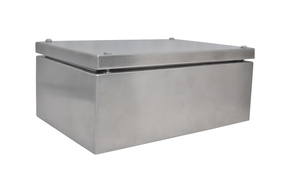 RS PRO SSJ Series 304 Stainless Steel Enclosure, IP66, 300 mm x 200 mm x 121 mm