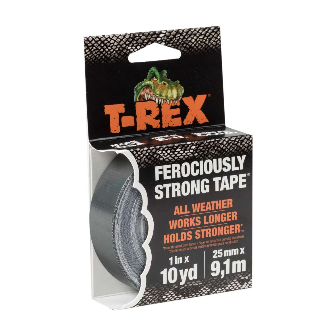 T-REX T-REX 241330 Cloth Tape, 9.14 m x 25mm, Grey