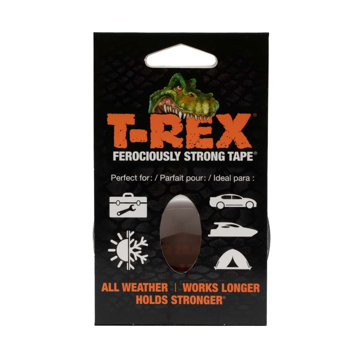 241330 T-REX T-REX  Cloth Tape, 9.14 m x 25mm, Grey