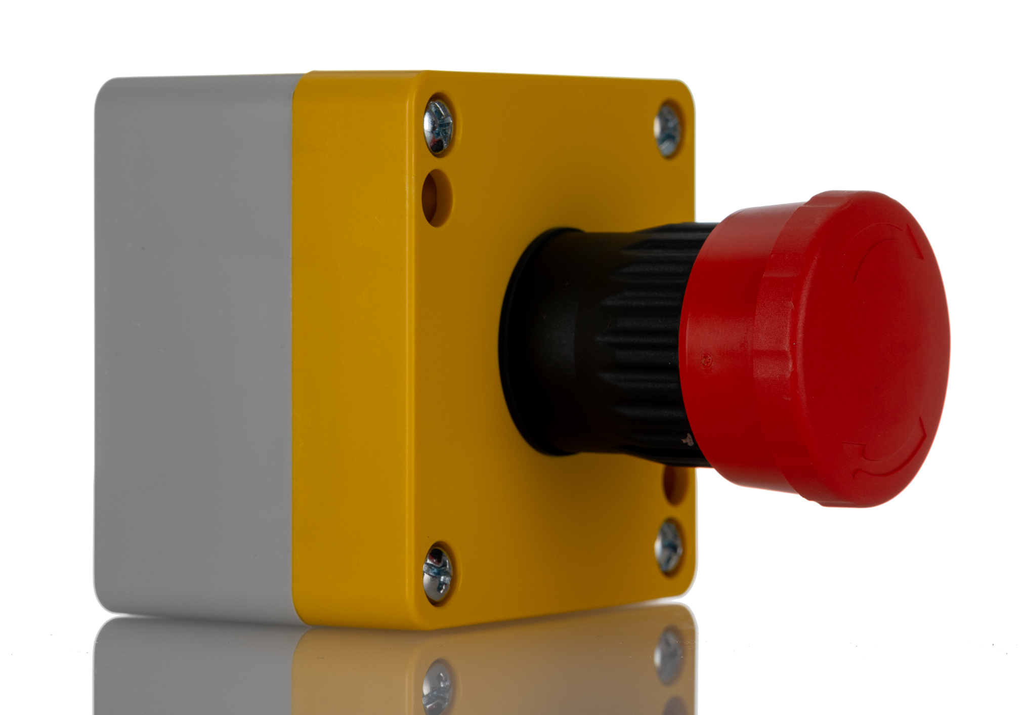 242-0842 RS PRO SA Series Twist Release Emergency Stop Push Button, Surface Mount, 1 NC, IP65