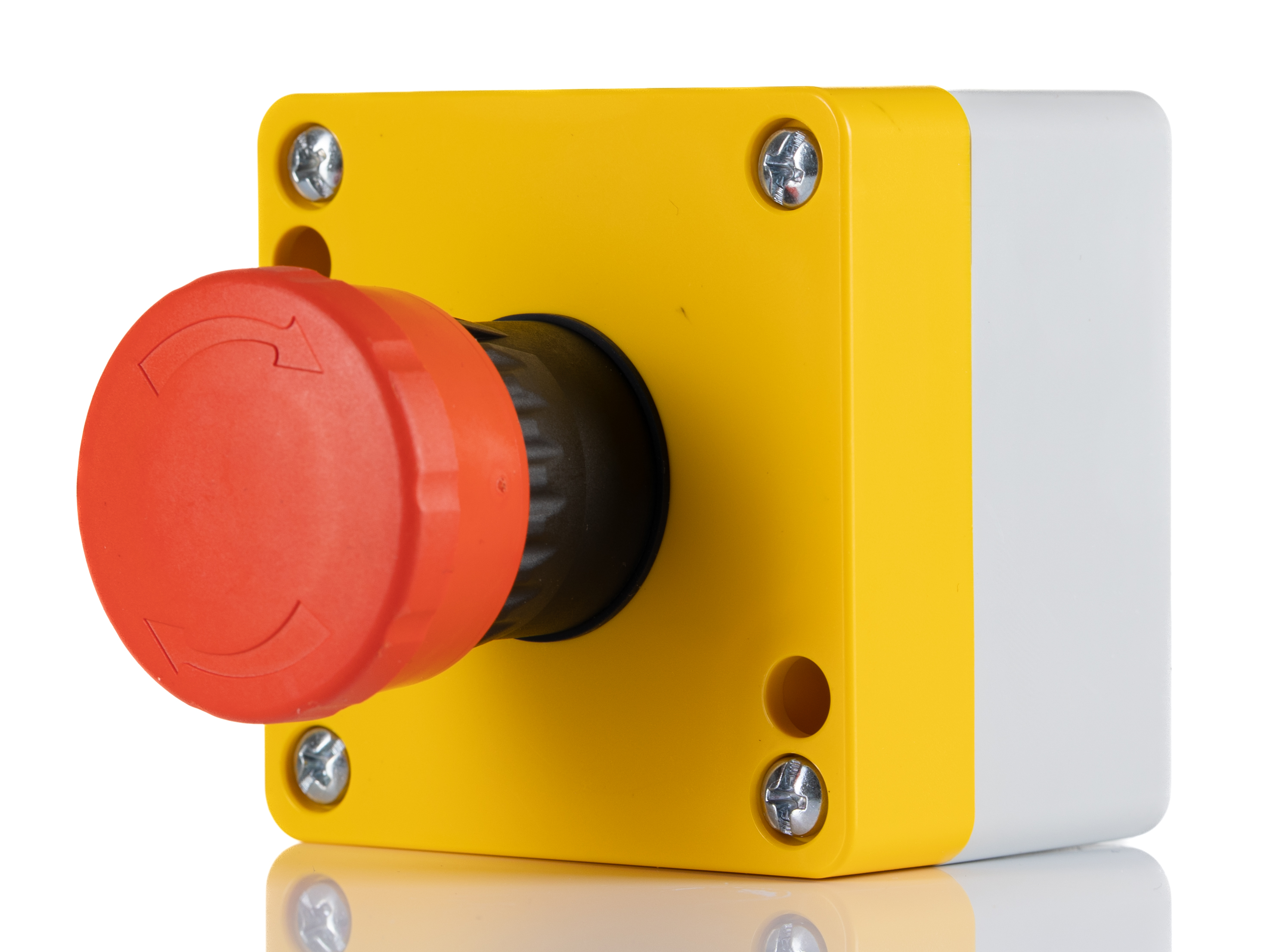 242-0845 RS PRO SA Series Twist Release Emergency Stop Push Button, Surface Mount, 2 NC, IP65