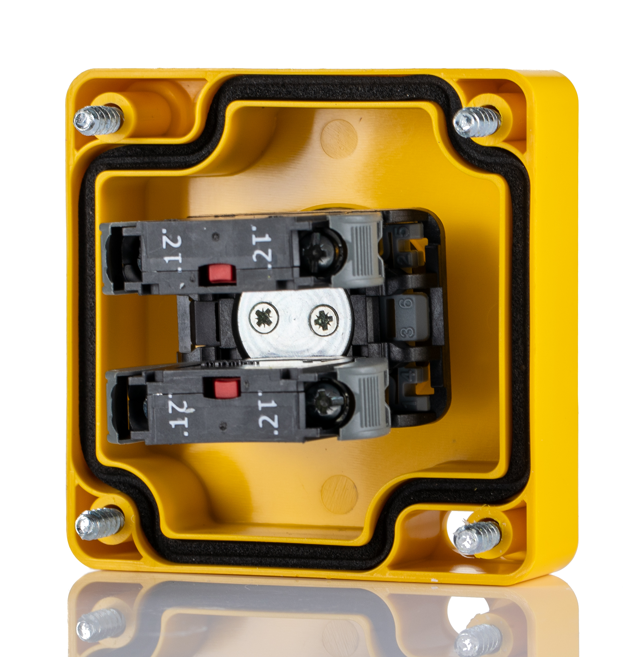 242-0845 RS PRO SA Series Twist Release Emergency Stop Push Button, Surface Mount, 2 NC, IP65