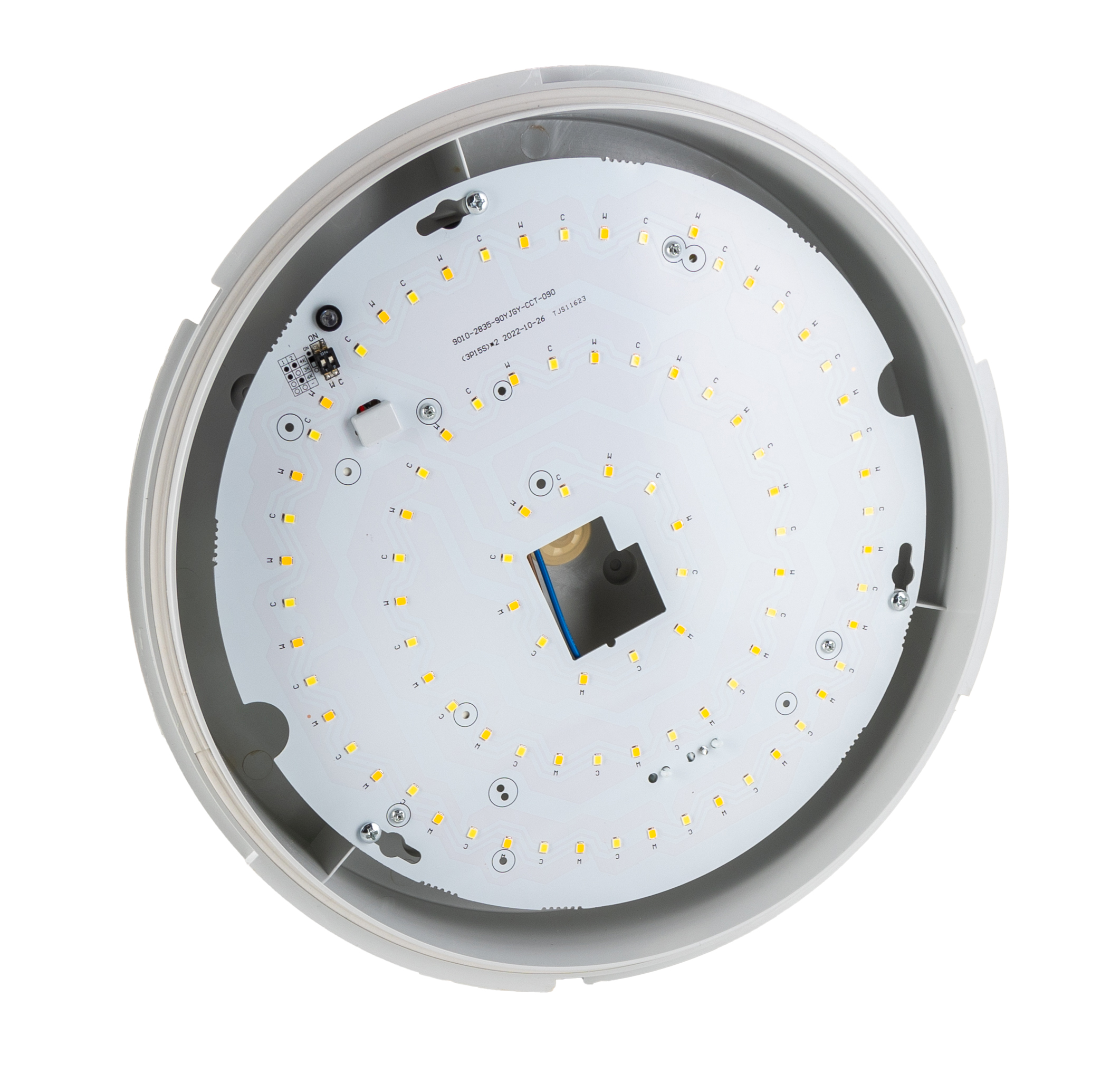 188-3519 RS PRO Round LED Bulkhead Light, 18 W, 220 → 240 V ac, IP54