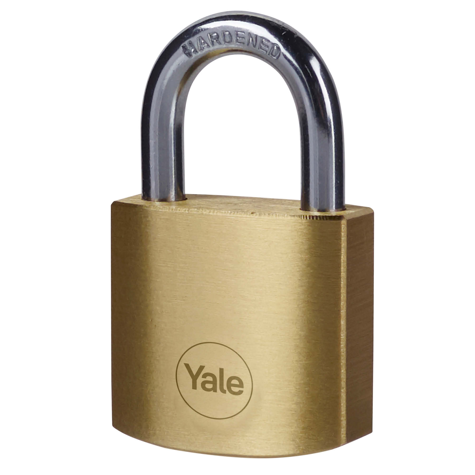 24242000 Yale1 Keyed Brass, Steel Padlock Weatherproof, 5 mm Shackle, 30mm Body