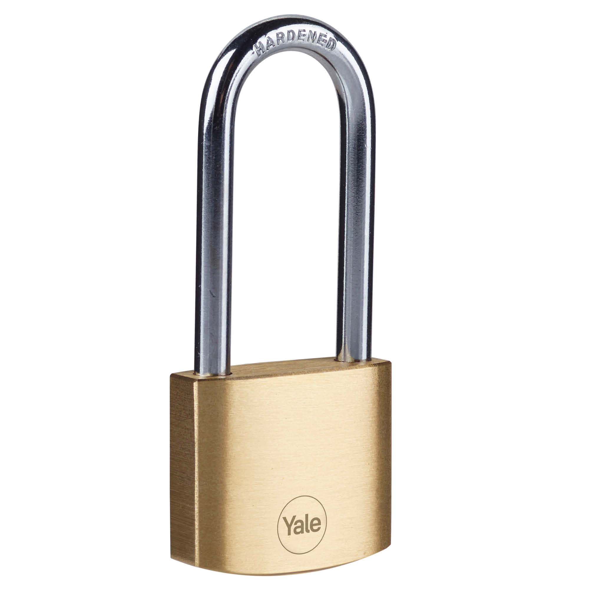 Yale1 Padlock Brass Padlock Weatherproof, 14 mm Shackle, 40mm Body