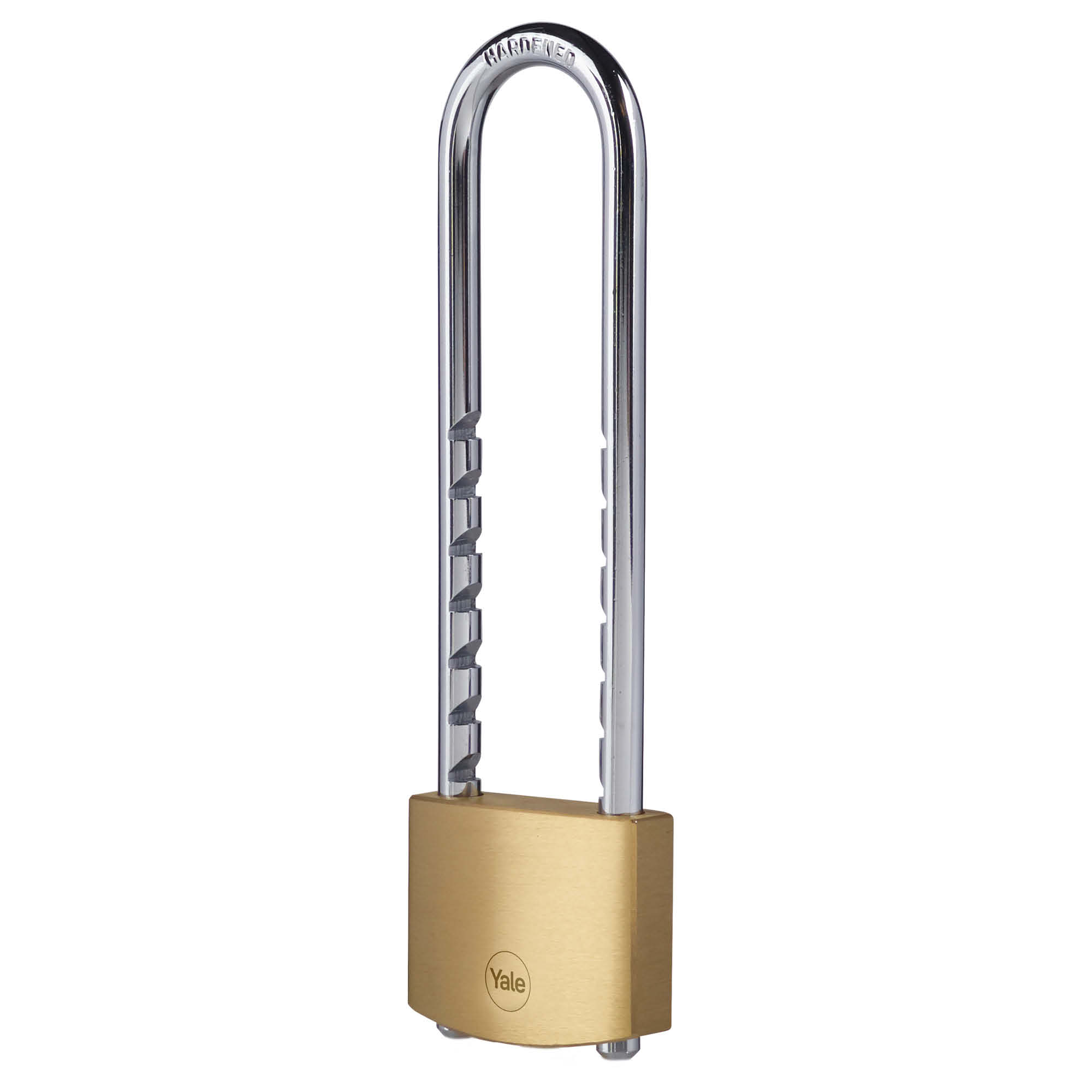 24259000 Yale1 Padlock Brass Padlock Weatherproof, 29 mm Shackle, 51mm Body