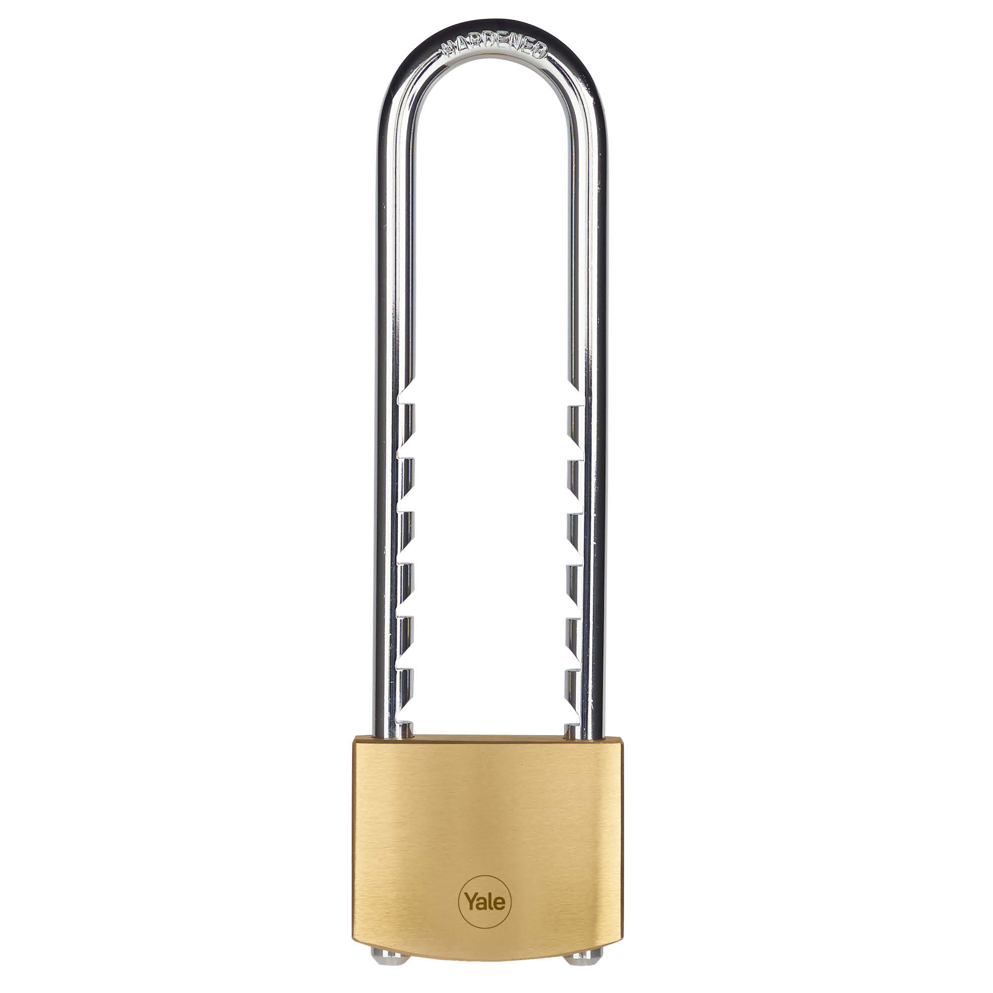24259000 Yale1 Padlock Brass Padlock Weatherproof, 29 mm Shackle, 51mm Body