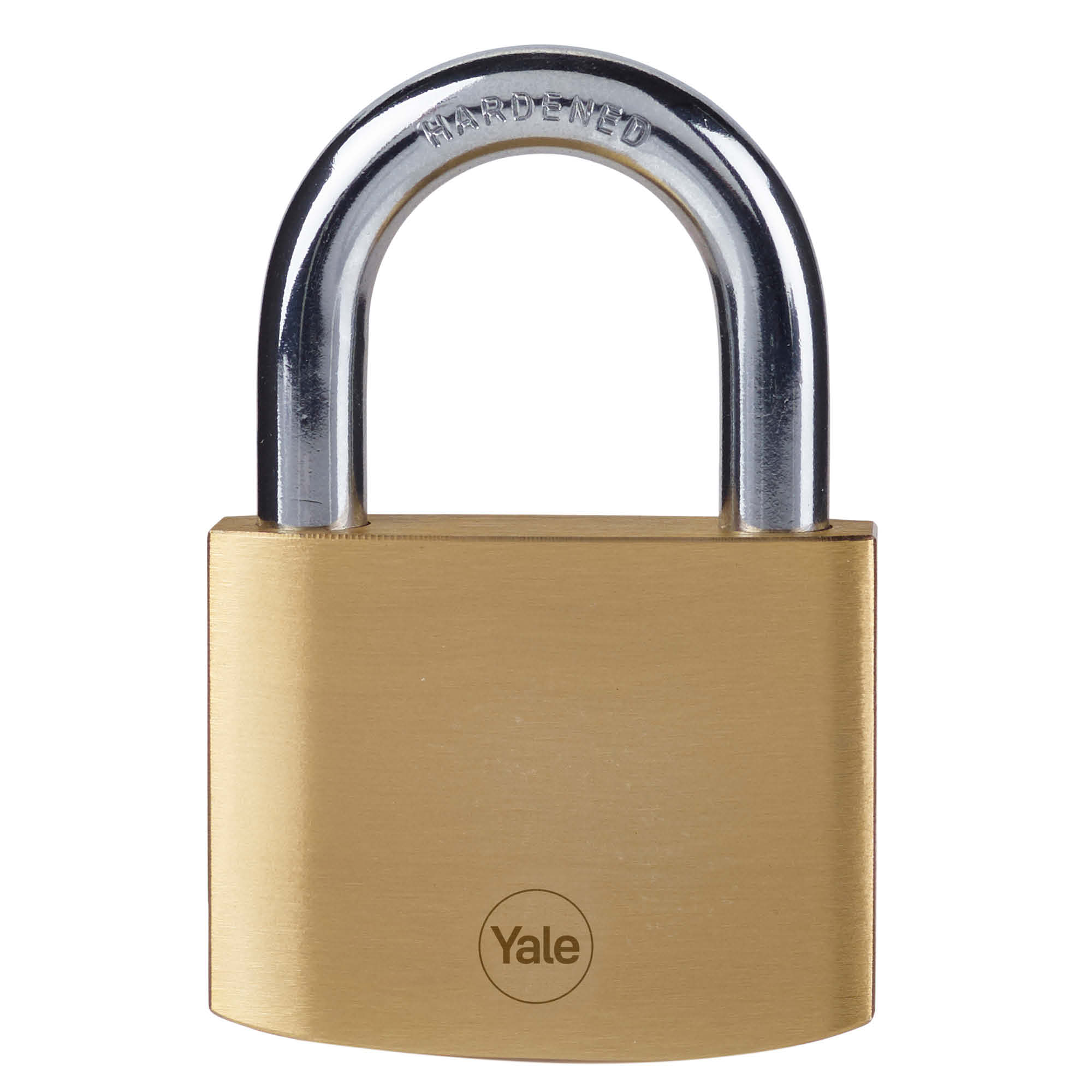 24261000 Yale1 Keyed Brass, Steel Padlock Weatherproof, 10 mm Shackle, 60mm Body