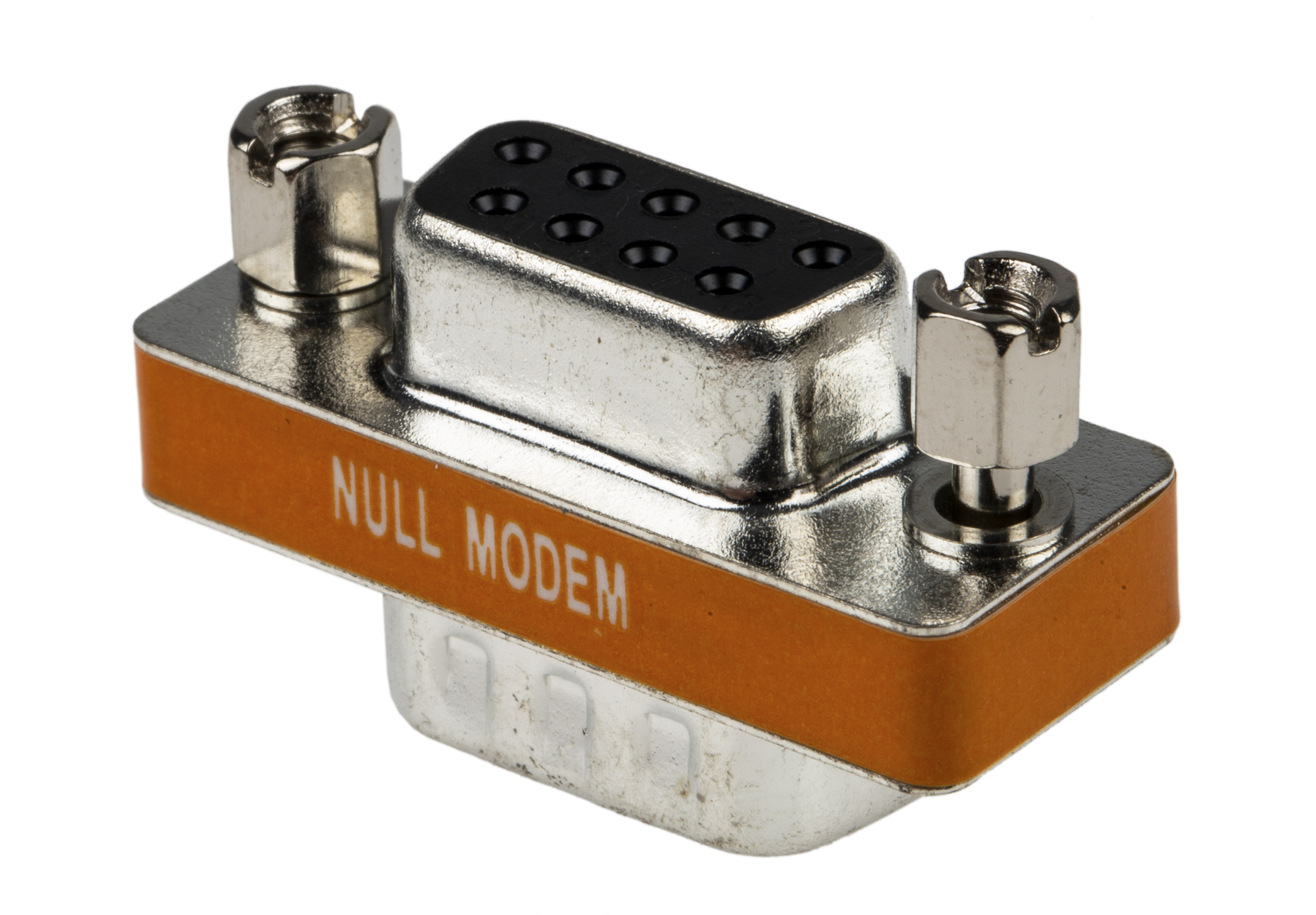 243-0374 RS PRO D-Sub Adapter 9-Way D-Sub to Male Male 9-Way D-Sub Female Female