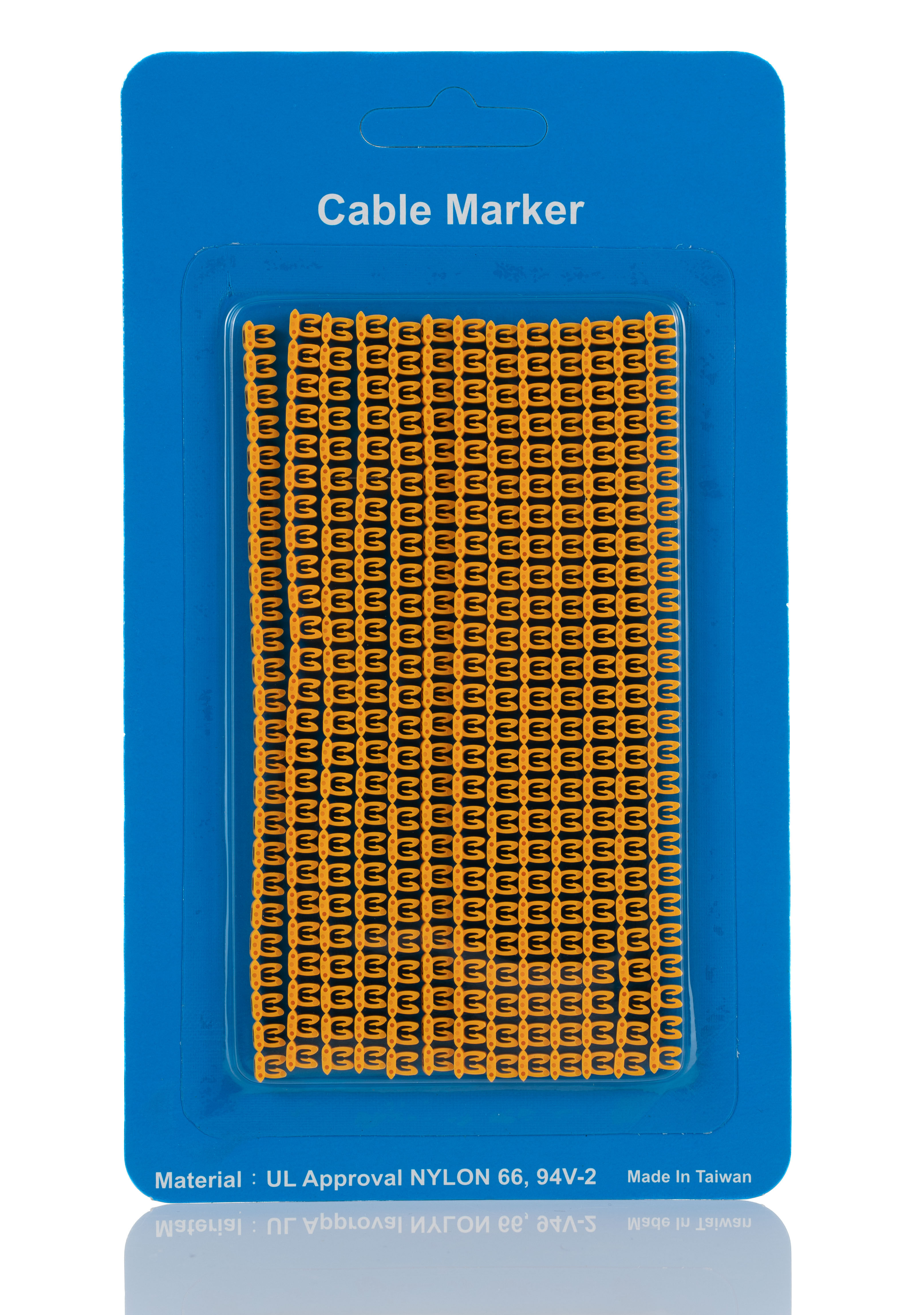 243-6410 RS PRO Clip on Cable Markers Clip-On Cable Marker, Yellow, Pre-printed "0-9-A-Z", 2 mm Cable, 1.2 mm Cable