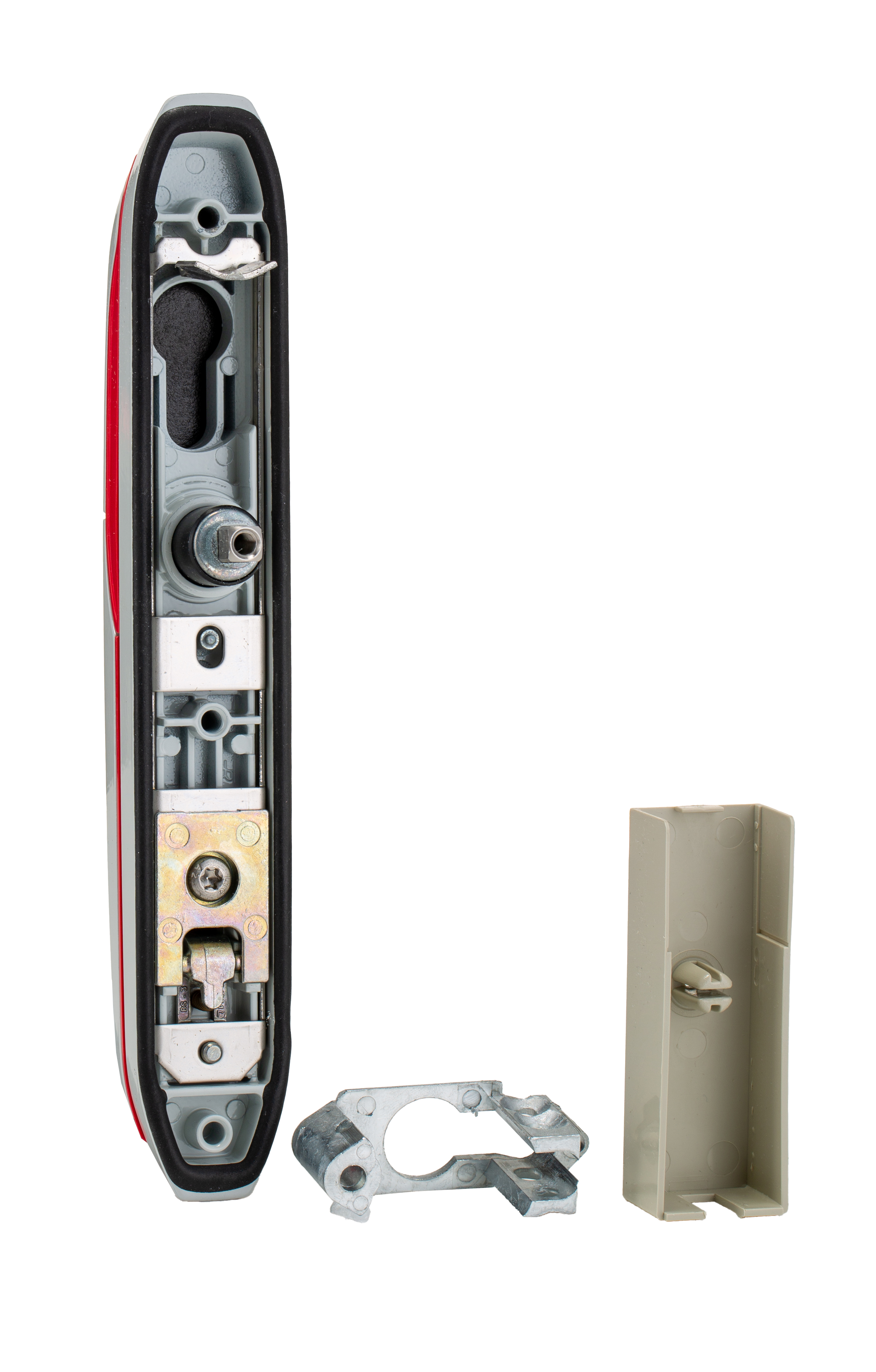 Rittal Grey Die Cast Zinc Locking Handle, Flush