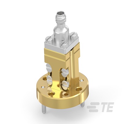 Linx 2441 Series Screw Coaxial PCB Connector, Straight Body