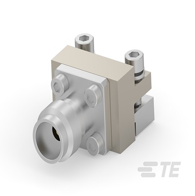 Linx 2441 Series Panel Mount Female Coaxial PCB Connector, 50 Ω, Straight Body PCB