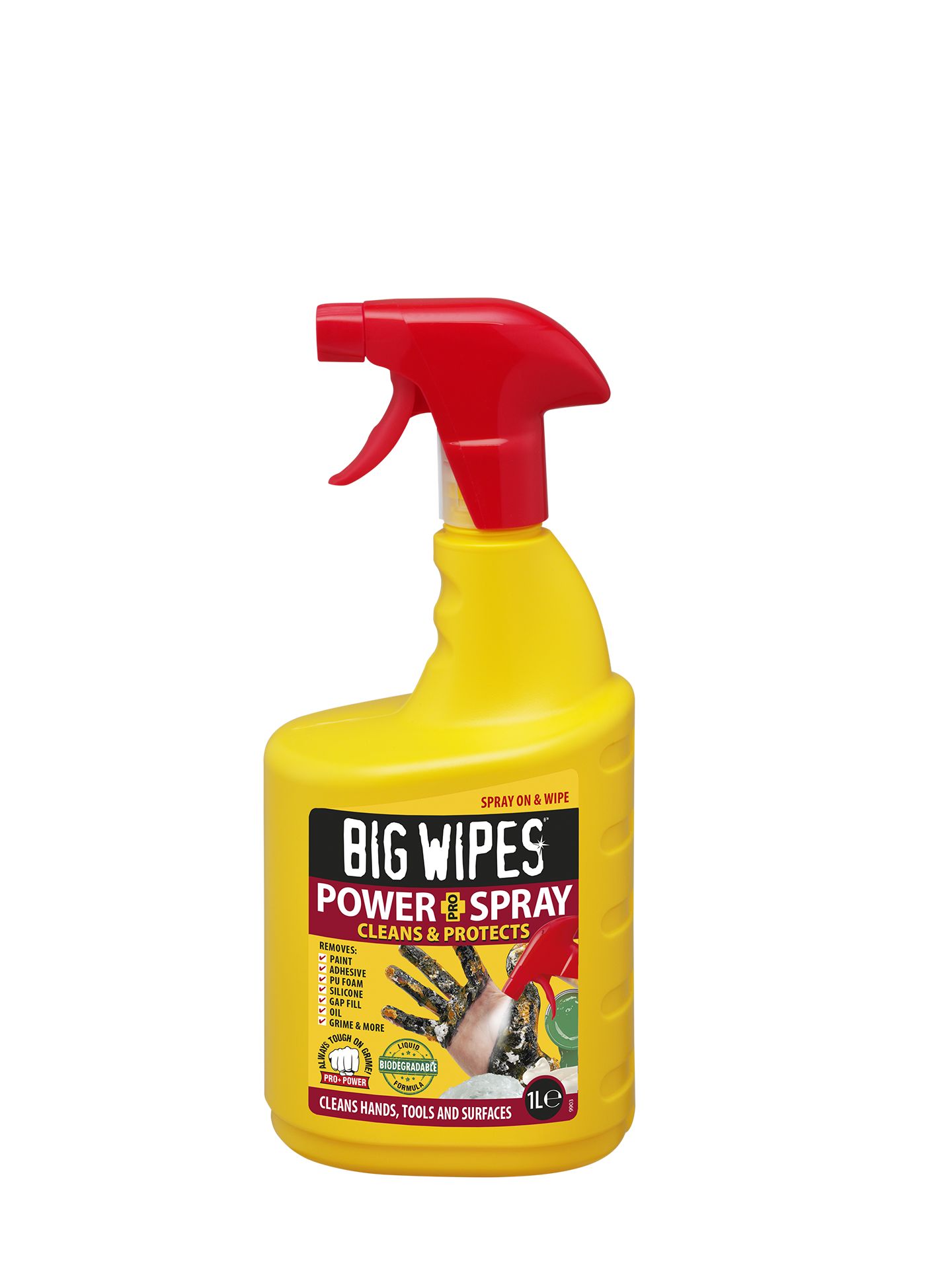 Big Wipes POWER SPRAY PRO Surface Cleaner 1 L Pump Spray