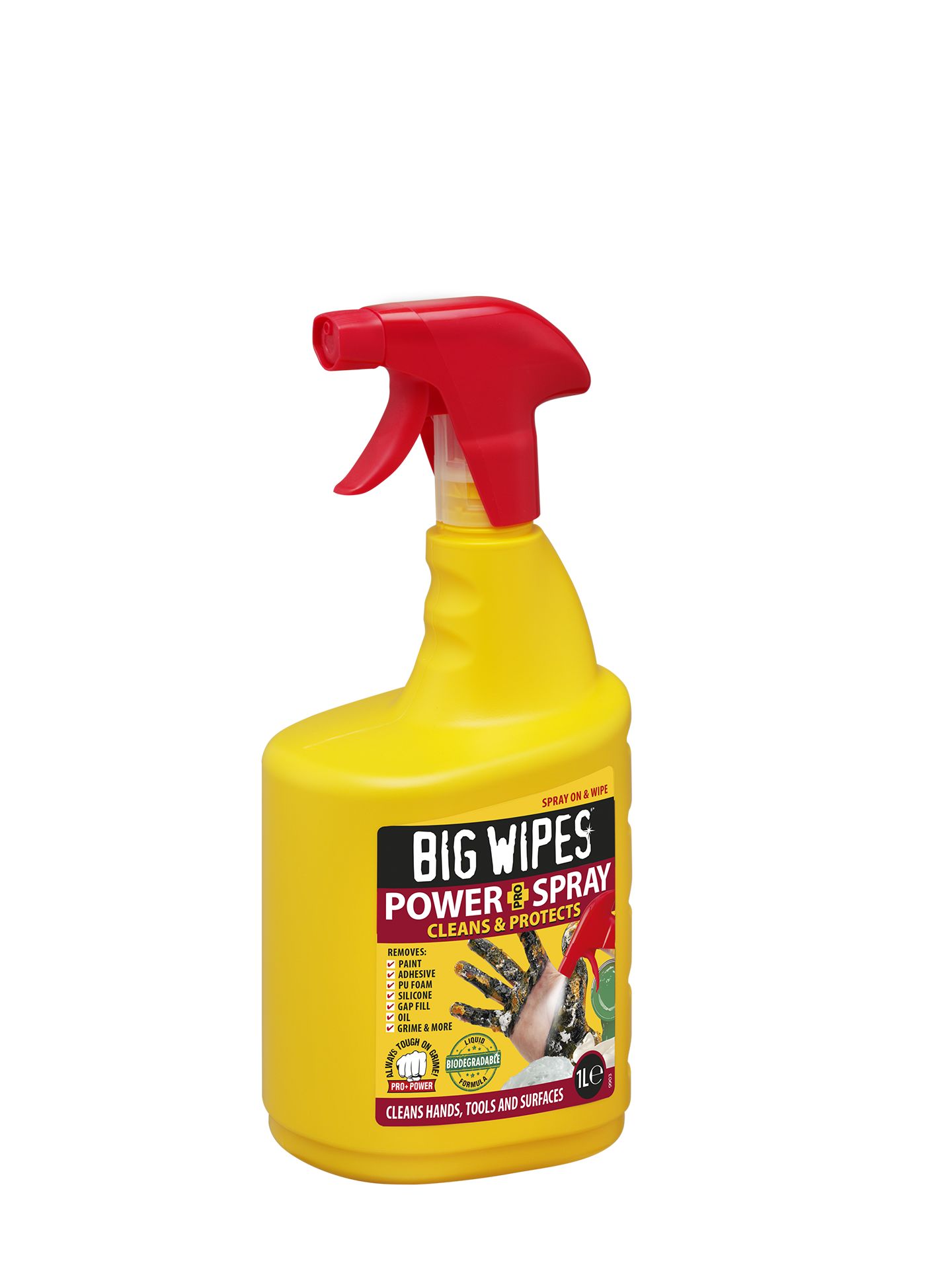 2448-0000 Big Wipes POWER SPRAY PRO Surface Cleaner 1 L Pump Spray