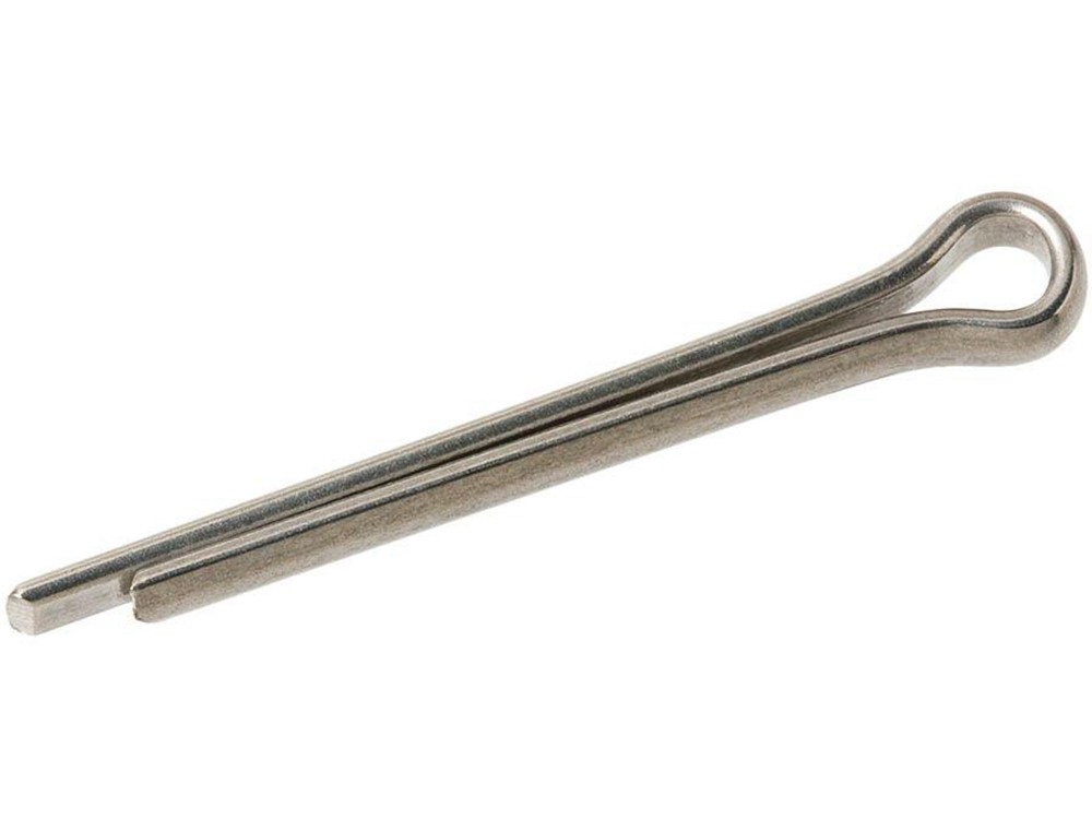 RS PRO Zinc Plated Mild Steel Split Pin, 0.625 in Diameter