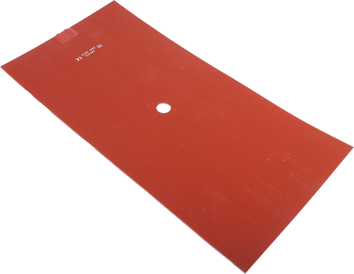 245-679 RS PRO Silicone Heater Mat, 24V ac, 267 W Rectangle, 200 mm 400mm
