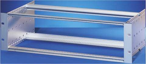 nVent SCHROFF europac PRO Series 6 U Aluminium, Stainless Steel Rack Mount Chassis, 84 HP, 295 mm Depth
