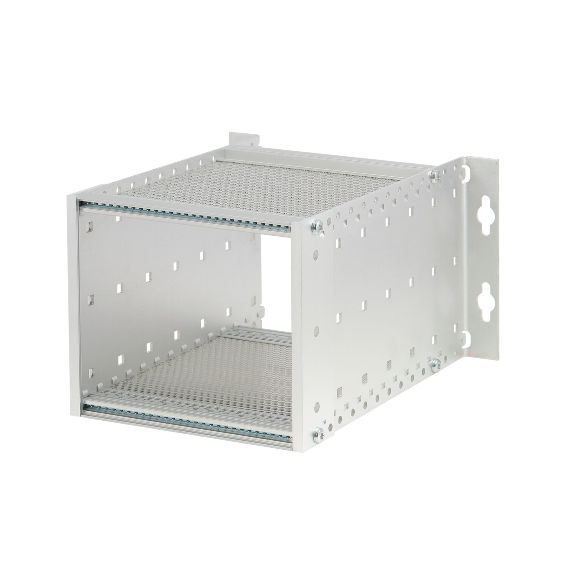 nVent SCHROFF 24563 Series 3 U Aluminium Sub Rack, 205 mm Depth