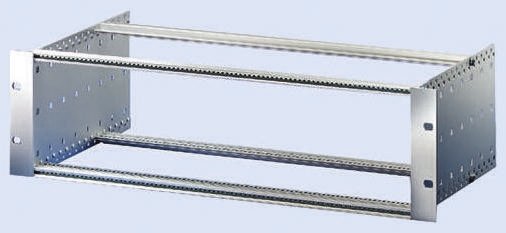 nVent SCHROFF EuropacPRO Series 6 U Aluminium, Stainless Steel Rack Mount Chassis, 84 HP, 295 mm Depth
