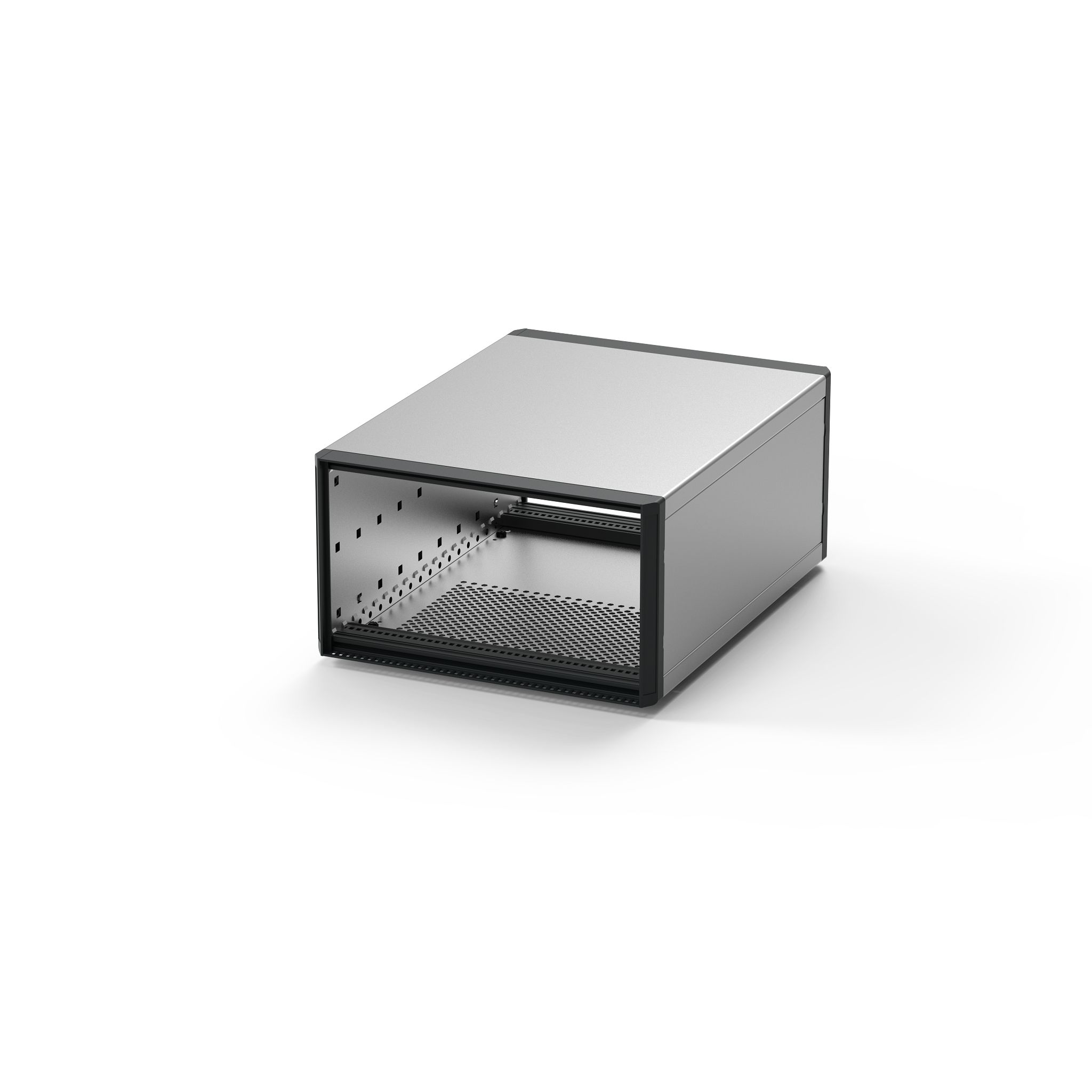 nVent SCHROFF RatiopacPRO Series 3 U Rack Mount Chassis, 42 HP, 315 mm Depth