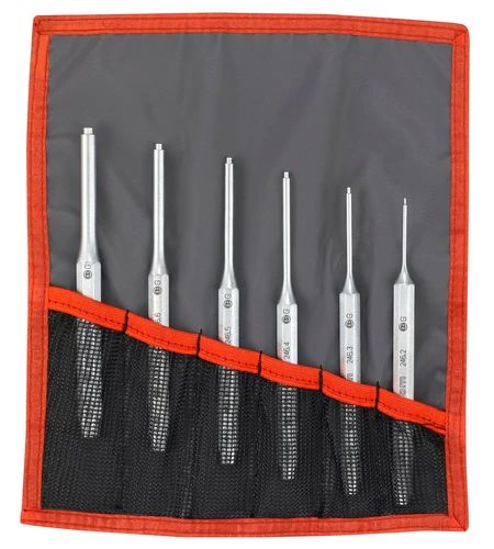 Facom 6-Piece Punch Set, 200 mm Overall