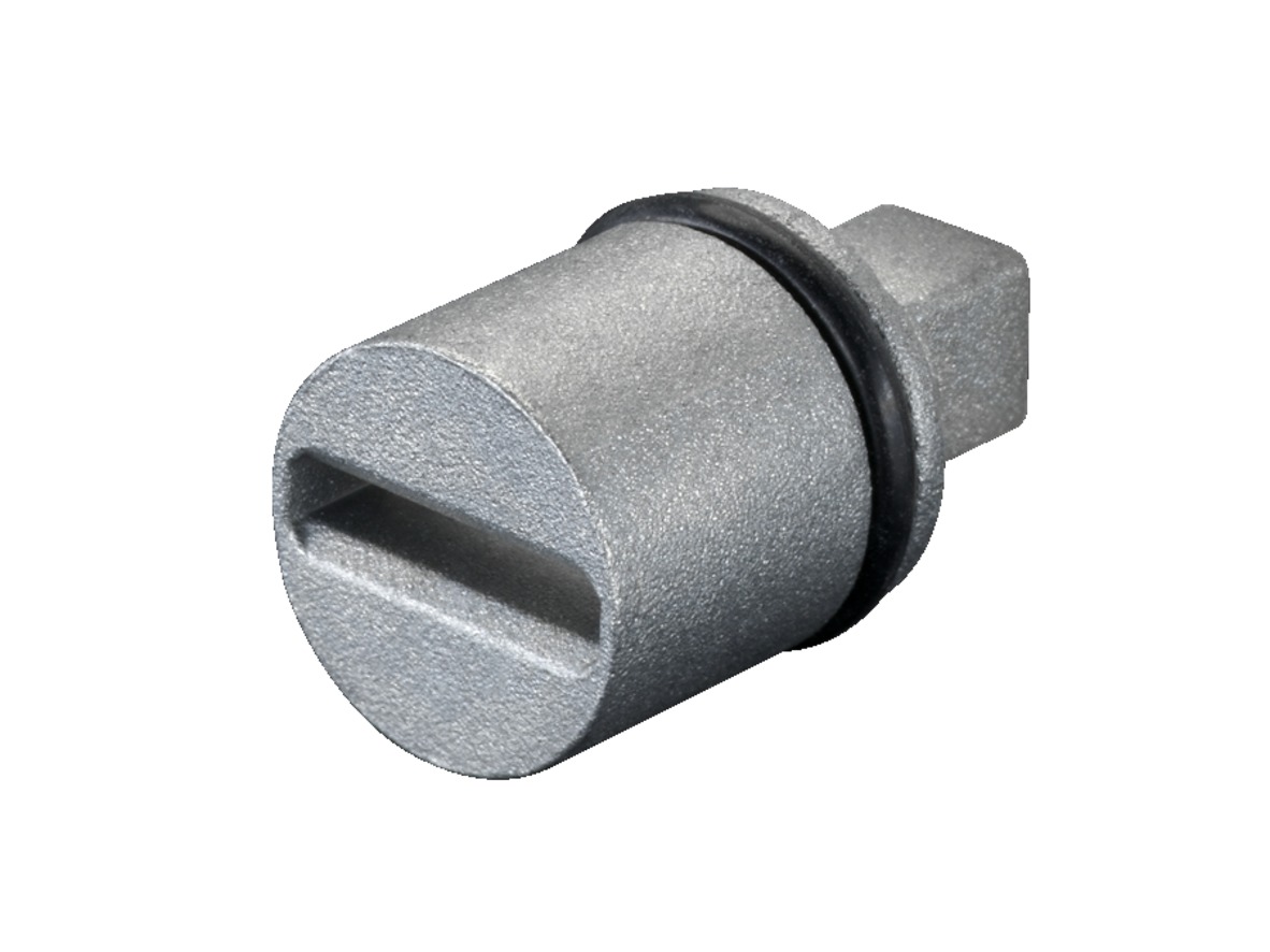 Rittal Silver Die Cast Zinc Lock Insert
