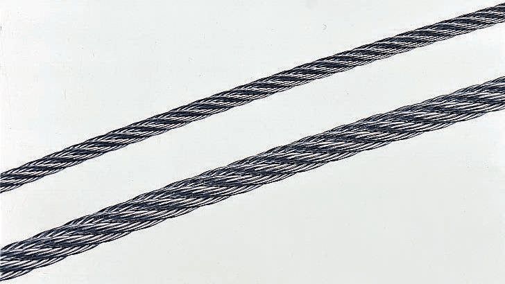 RS PRO Stainless Steel Wire Rope, 75 m