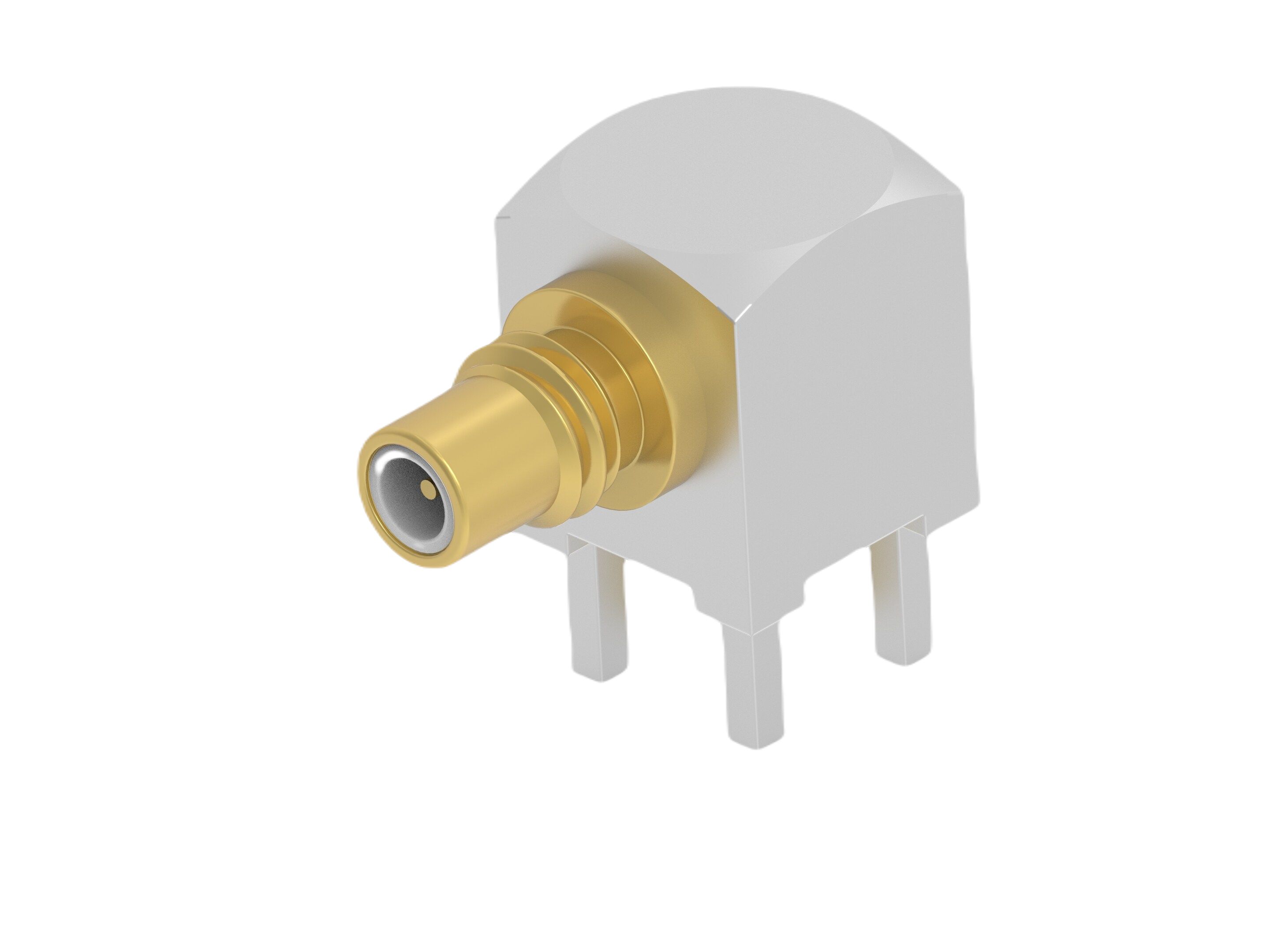 TE Connectivity 2477169 Series PCB Female SMC, 50 Ω, Right Angle Body PCB