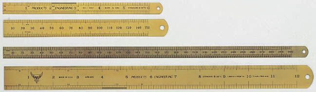 RS PRO 300 mm Steel Ruler Imperial, Metric