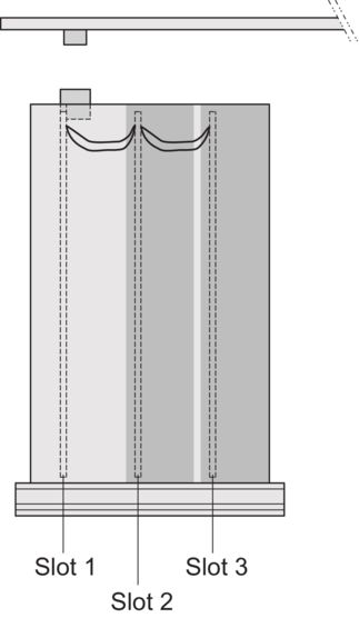 24812-221 nVent SCHROFF Plug-In Unit Ventilated 167 mm