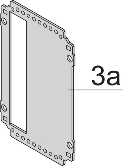 24813-221 nVent SCHROFF Plug-In Unit Ventilated 167 mm
