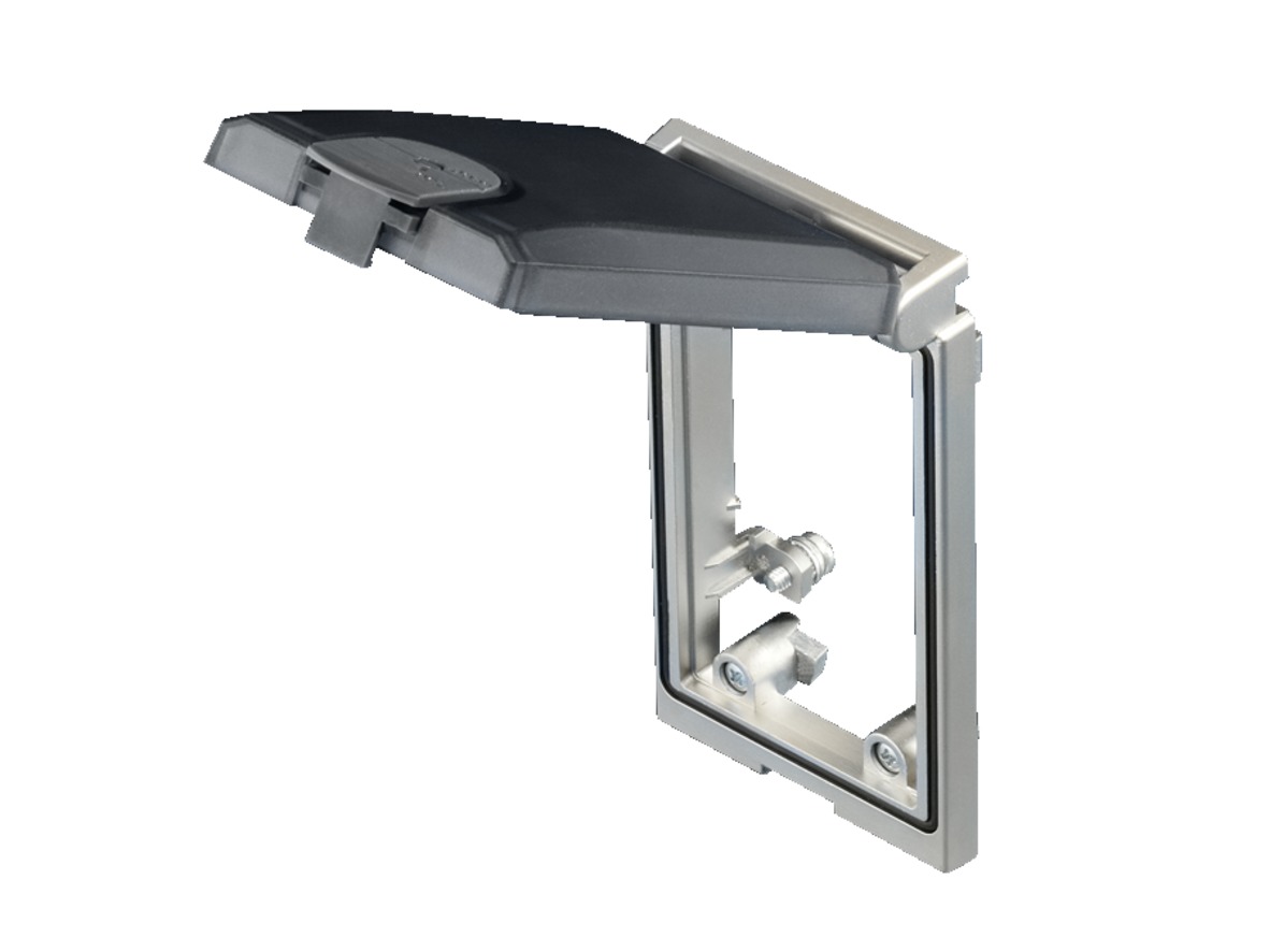 Rittal SZ Series Polycarbonate Enclosure Frame For Use With Interfaces and Sockets