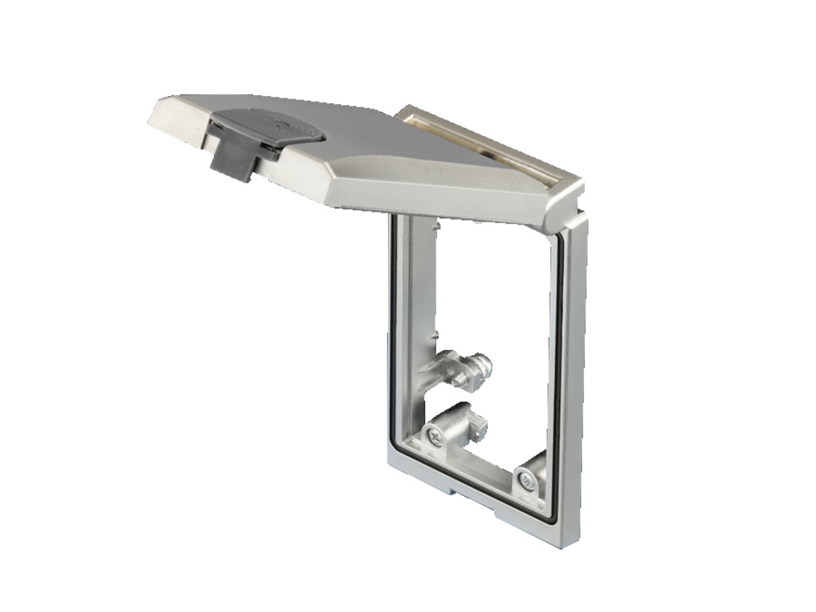 Rittal SZ Series Black RAL 7024 Polycarbonate Enclosure Frame, 120 mm H, 65mm W, 120 mm L For Use With Interfaces and
