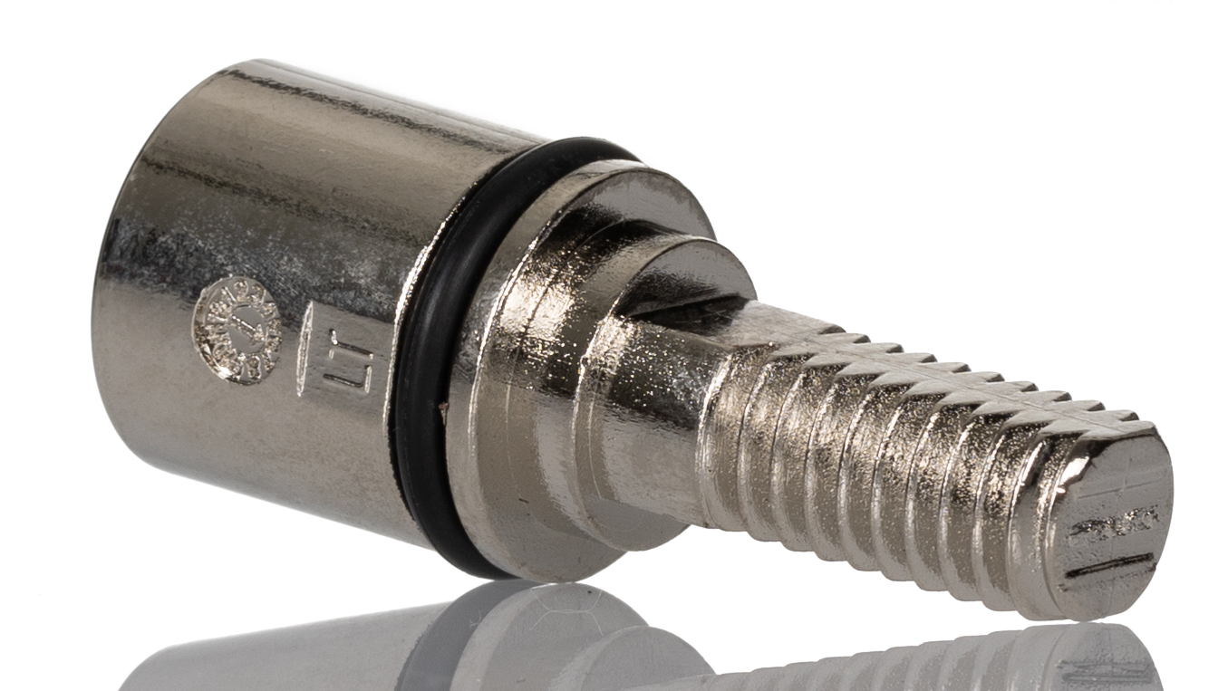 2483000 Rittal Silver Die Cast Zinc Lock Insert