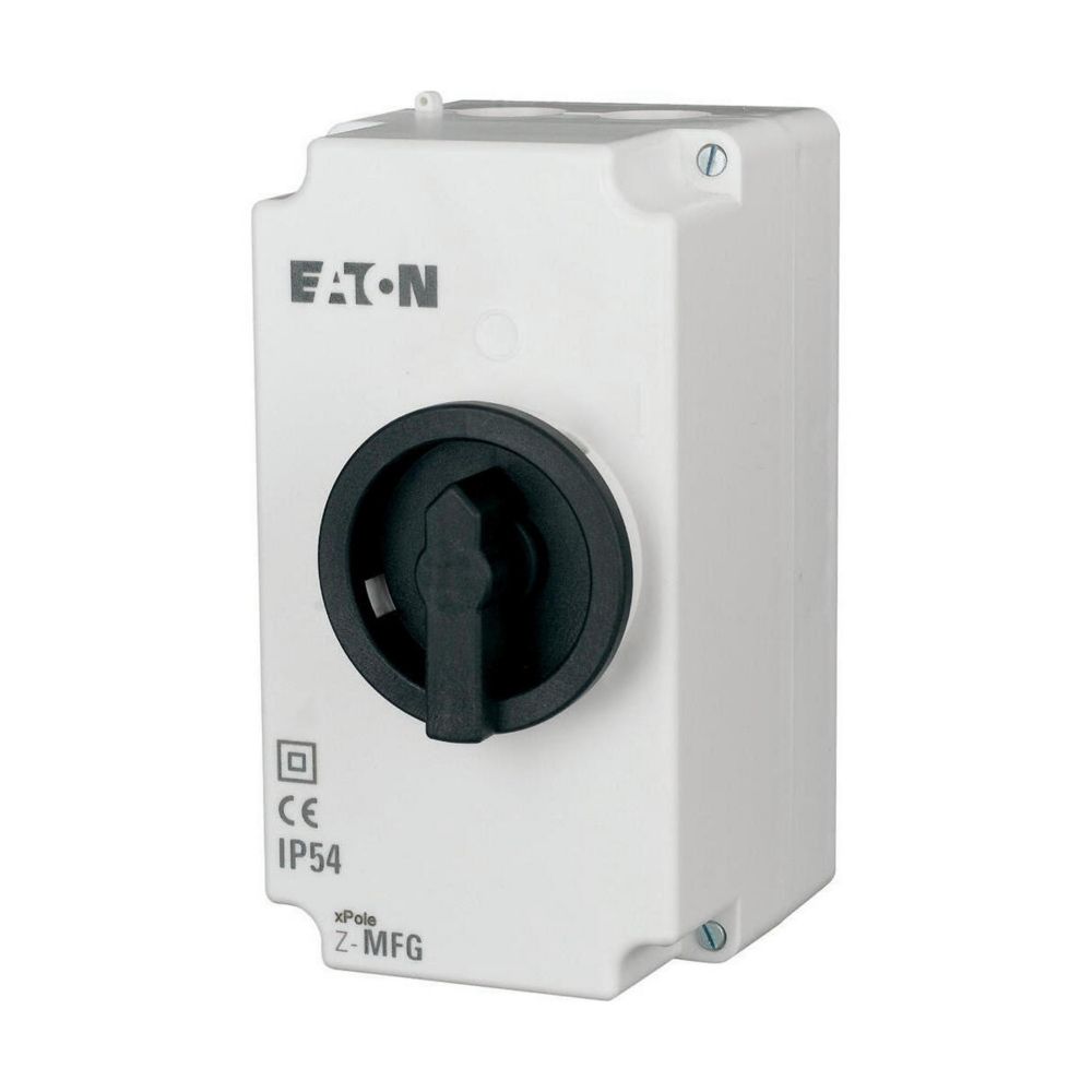 Eaton Black, White Plastic Z-MFG Control Station Enclosure -