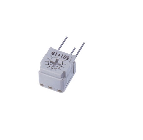 Through Hole Trimmer Potentiometer 0.5W Side Adjust Nidec Components
